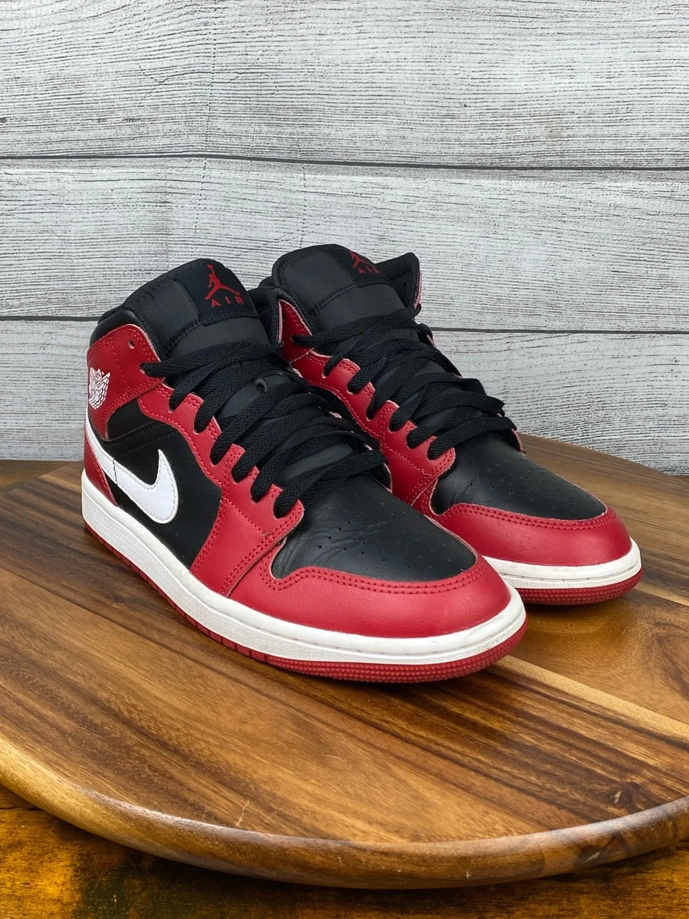 Nike Air Jordan 1 Mid Gym Red Black White Men’s Shoes DQ8426-061 Sneaker Size 8